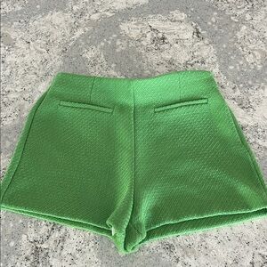 Zara Bright Green Women's Shorts